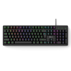Herná klávesnica C-TECH Riven (GKB-16), RGB, USB