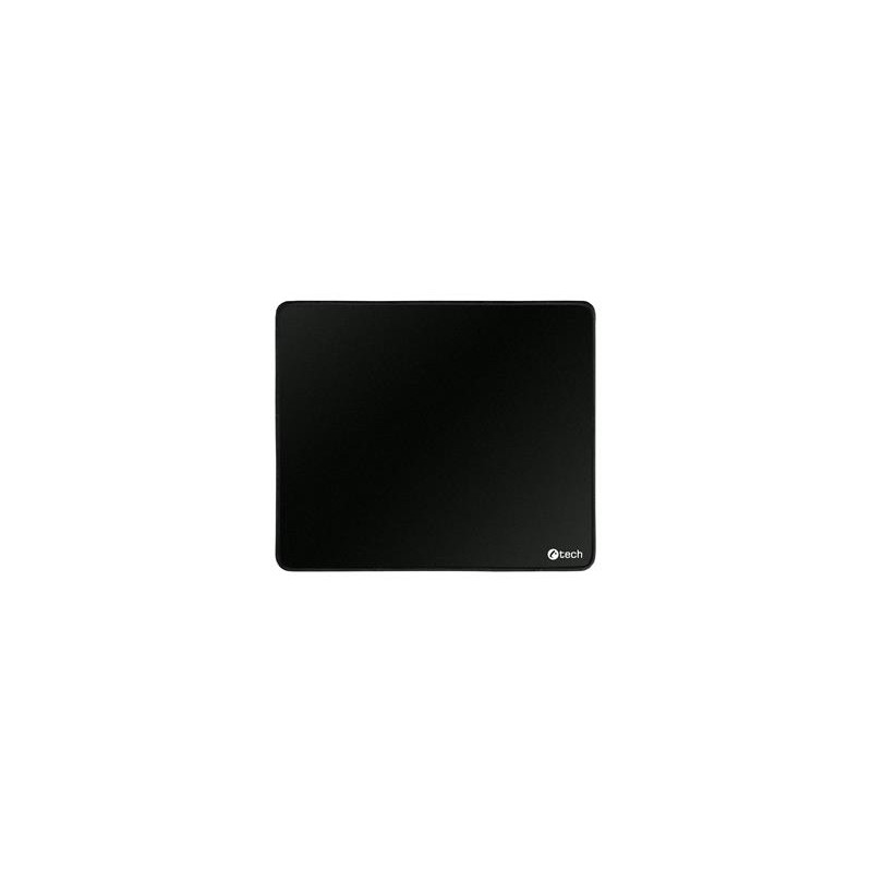 Podložka pod myš C-TECH MP-01S-BK, čierna, 240x200x4mm, obšité okraje