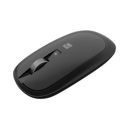 Myš bezdrôtová Natec LARK/Kancelárska/Blue Sense/4 000 DPI/USB+BT/Čierna