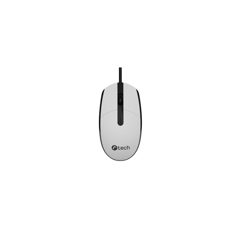 Myš C-TECH WM-10, čiernobiela, USB