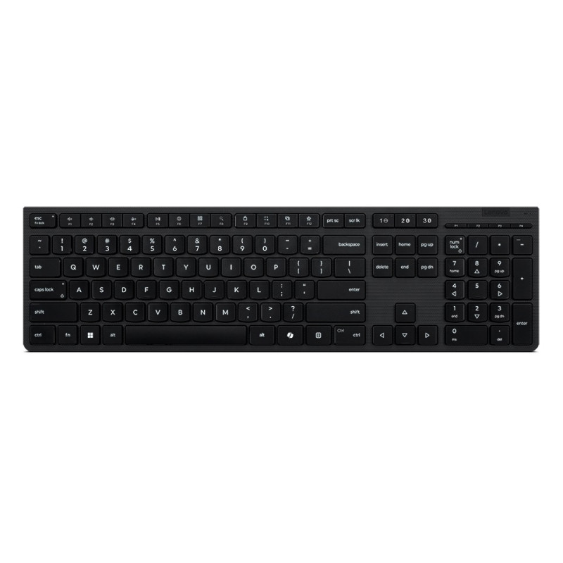 Lenovo Professional Wireless Rechargeable KB AI/USB+BT/CZ/SK/Černá