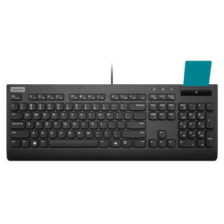 Lenovo Smartcard Wired Keyboard II AI-US Euro/Drôtové USB-A/US/Čierna