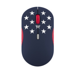 Lenovo 350/Kancelárska/Optická/2 400 DPI/Bezdrôtové Bluetooth/Modrá