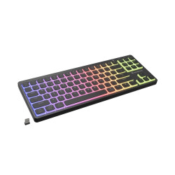 Bezdrôtová herná klávesnica Genesis THOR 430 TKL/USB+BT/US/Čierna