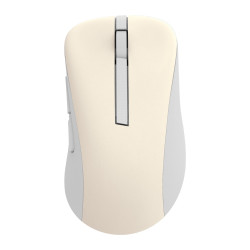 ASUS Wireless Mouse MD102/Kancelárska/Optická/Pre pravákov/1 600 DPI/USB+BT/Béžová
