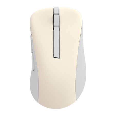 ASUS Wireless Mouse MD102/Kancelárska/Optická/Pre pravákov/1 600 DPI/USB+BT/Béžová