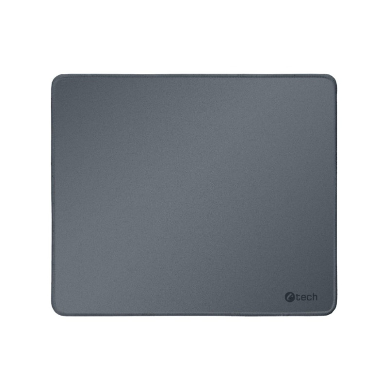 Podložka pod myš C-TECH MP-01, sivá, 320x270x4mm, obšité okraje