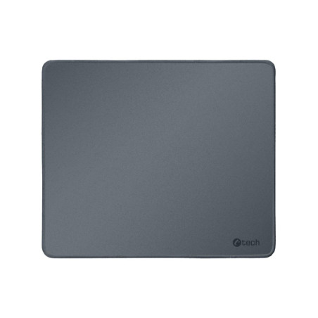 Podložka pod myš C-TECH MP-01, sivá, 320x270x4mm, obšité okraje