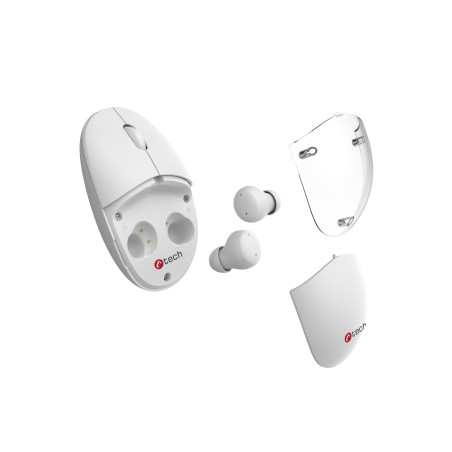 Myš s TWS slúchadlami C-TECH WLM-21 Dual mode,