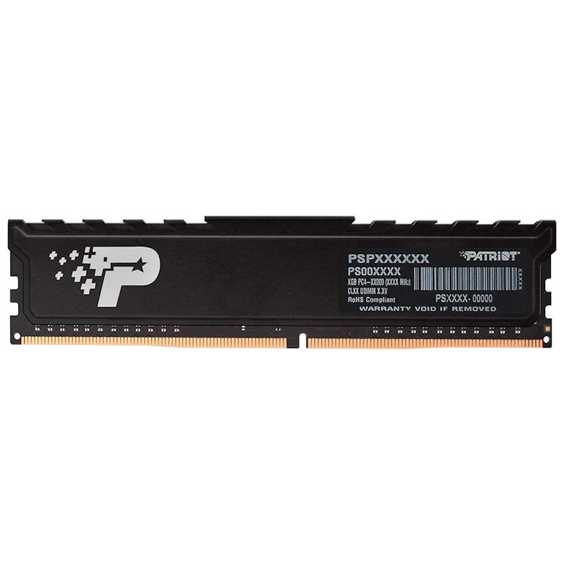 Patriot/DDR4/16GB/3200MHz/CL22/1x16GB/Black