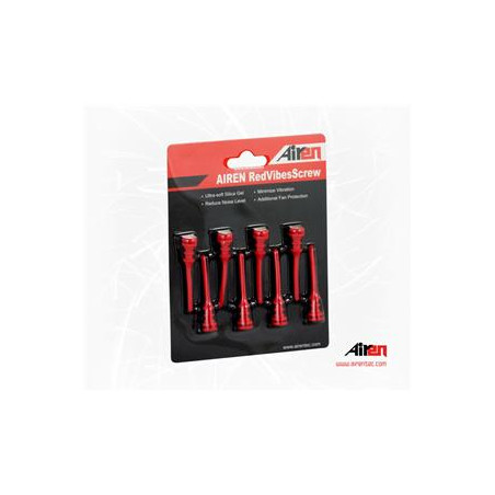 AIREN RedVibes Screw (8pcs Red color pack)