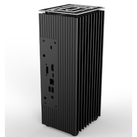 AKASA Turing A50 V2/UCFF 4'' x 4''/Čierna