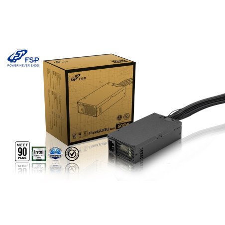 FSP ATX Flex GURU PRO 500/500W/Flex/80PLUS Gold/Retail