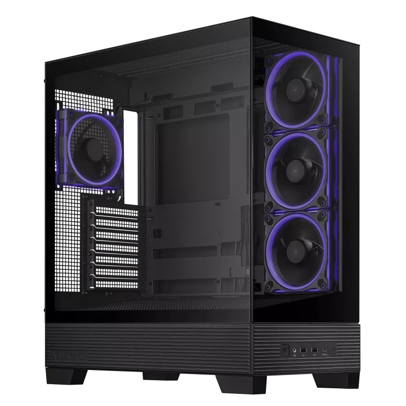ASUS case A31 PLUS TG ARGB FANS čierna