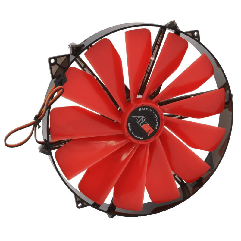 Ventilátor AIREN FAN RedWings GiantExtreme 250 LED RED (250x250x30mm)