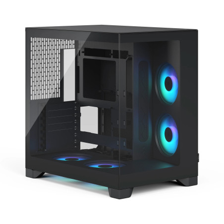 Fractal Pop 2 Vision/Midi Tower/Transpar./Čierna