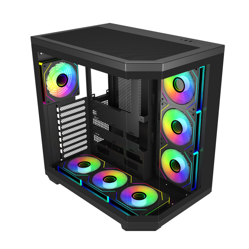 FSP U580-BA/Big Tower/Transpar./Čierna