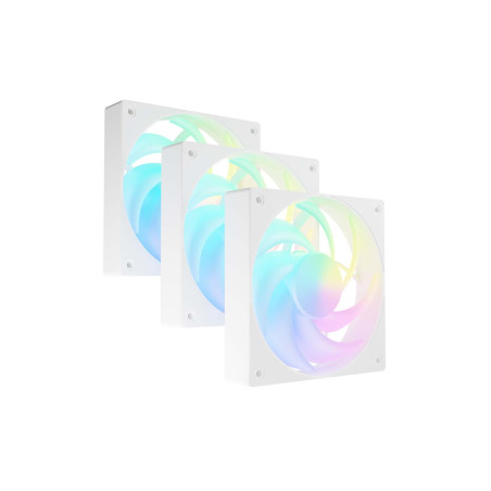 Ventilátor FURY SAI S12 ARGB PWM, 3-Pack, Biely