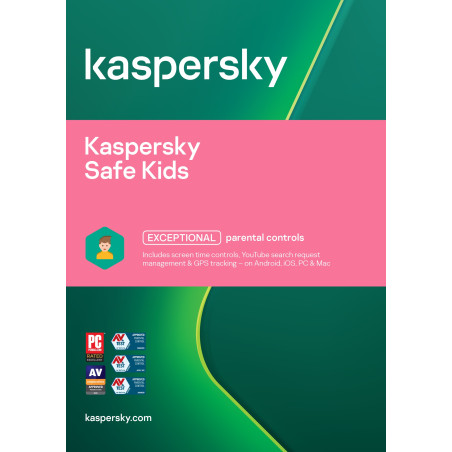 ESD Kaspersky Safe Kids 1 užívateľ 1 rok