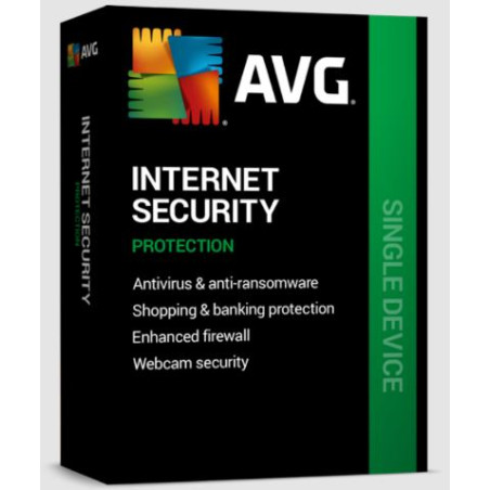 AVG Internet Security for Windows 1 PC 2Y