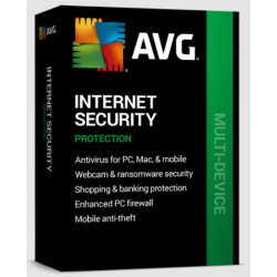 Renew AVG Internet Security MultiDevice 10 connections 1 Year