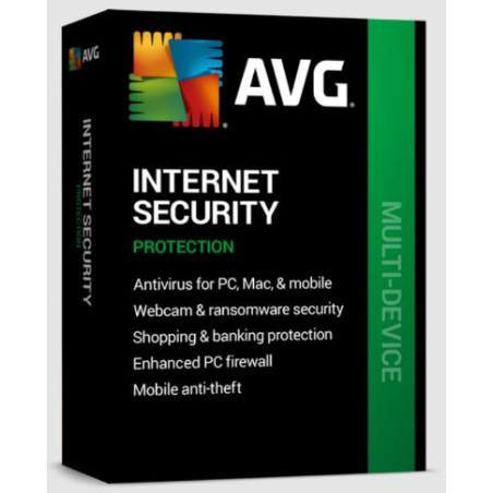 Renew AVG Internet Security MultiDevice 10 connections 1 Year