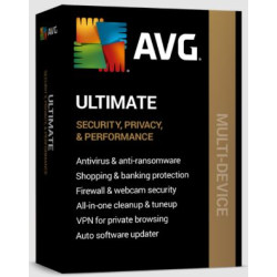 AVG Ultimate - MultiDevice up to 10 connections 1 Year
