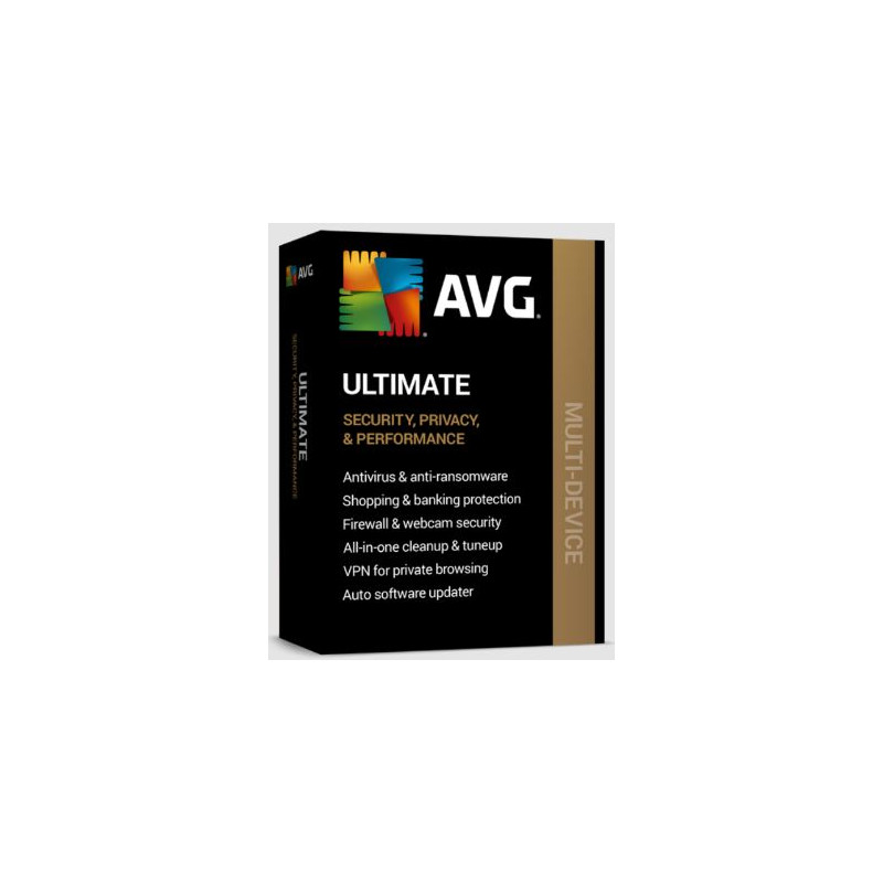 AVG Ultimate - MultiDevice up to 10 connections 1 Year