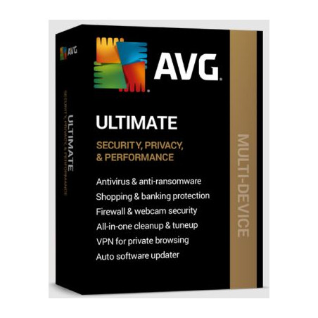 Renew AVG Ultimate - MultiDevice up to 10 connections 1 Year