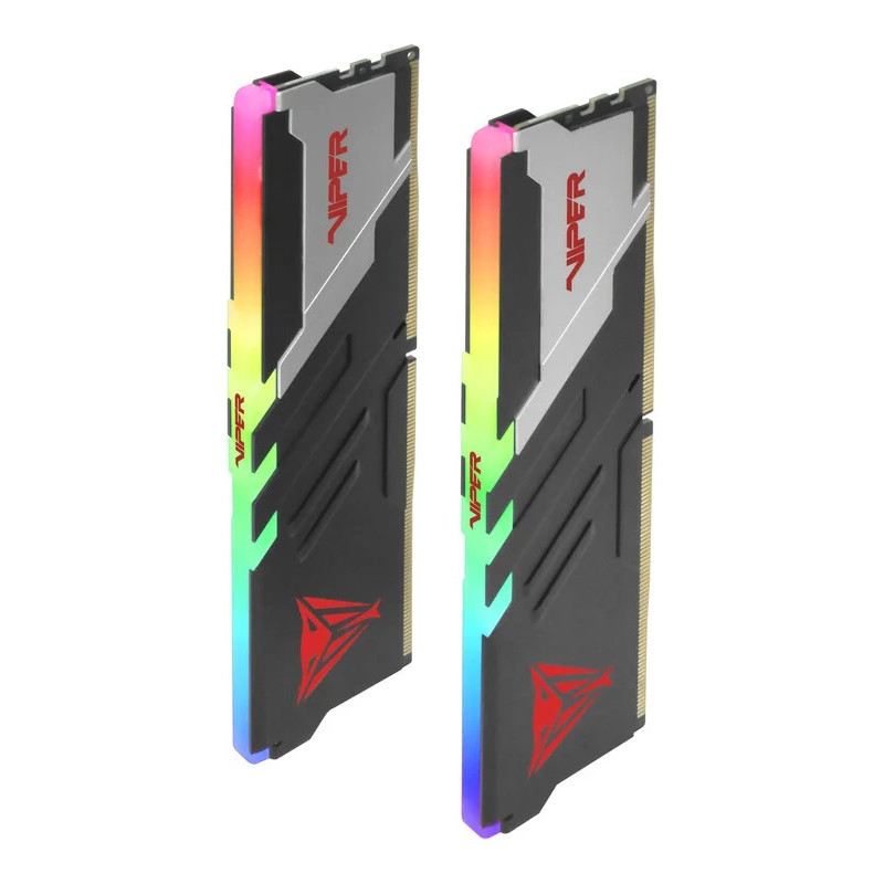 Patriot Viper Venom/DDR5/32GB/6600MHz/CL34/2x16GB/RGB/Black/Silv