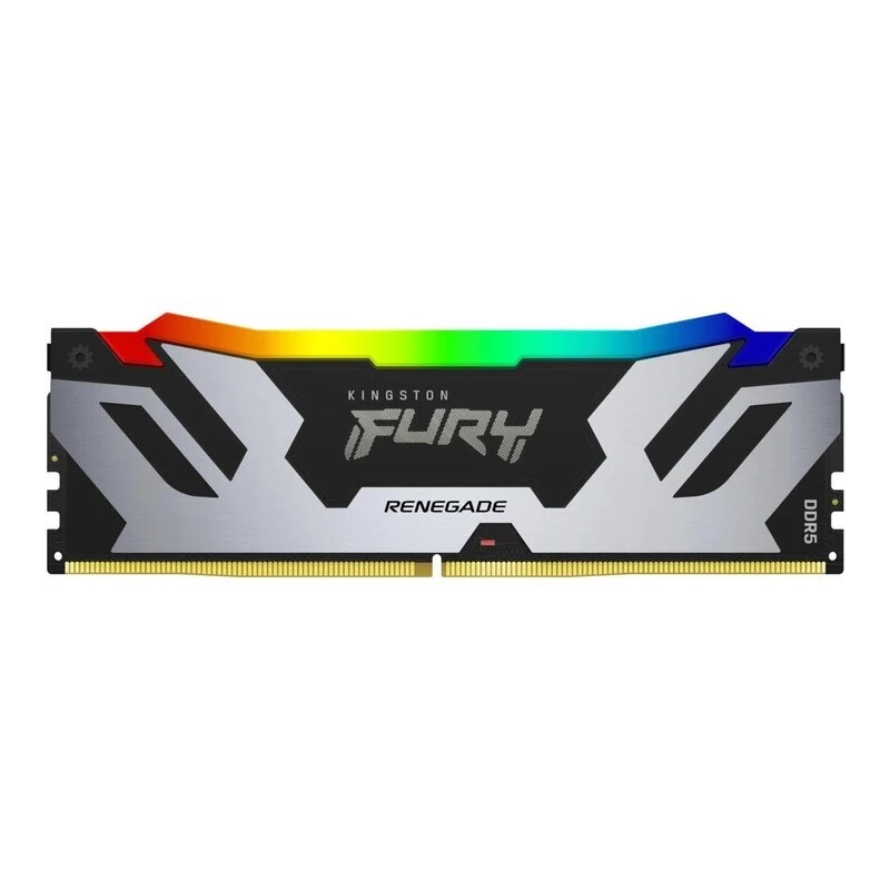 Kingston FURY Renegade/DDR5/48GB/6400MHz/CL32/1x48GB/RGB/Black/Silv