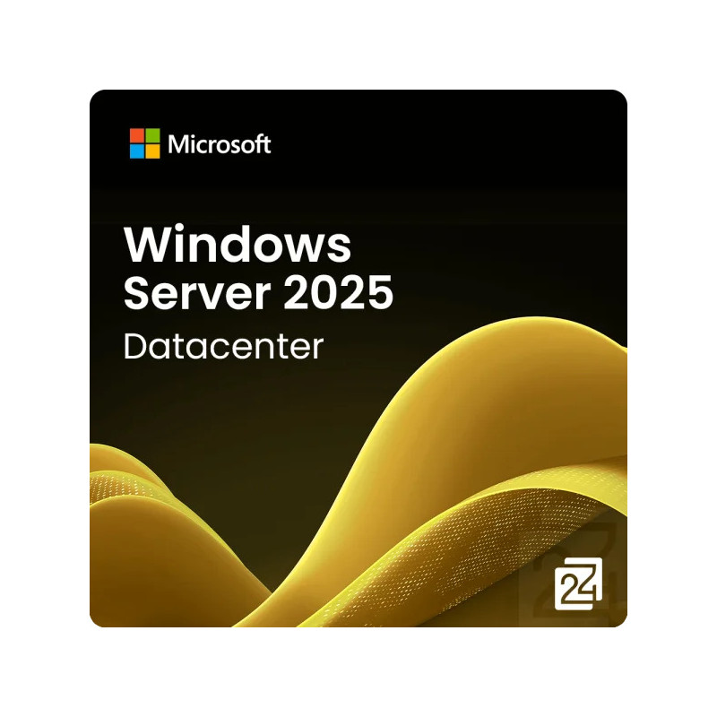 Win Zvr Datacntr 2025 64Bit ENG 1pk OEM DVD 24Core