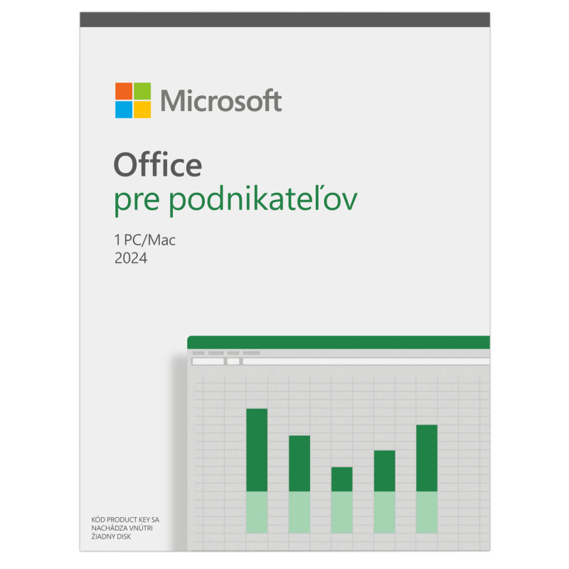 Microsoft Office 2024 pre domácnosti a podnikateľov SK Spec