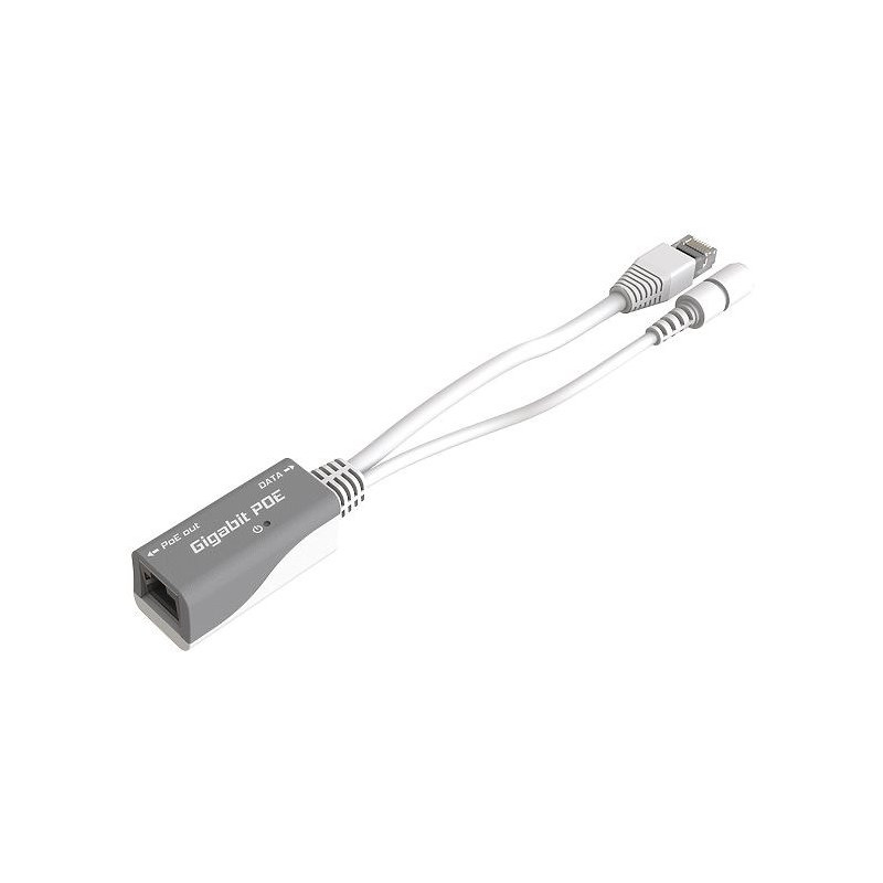 Mikrotik pasívny gigabit PoE injektor s LED indikáciou