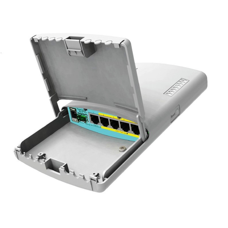MIKROTIK RB960PGS-PB, 5xGB LAN, 1xSFP, 800MHz, 128RAM