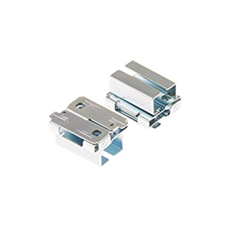 Optional adapter for channel-rail ceiling grid profile