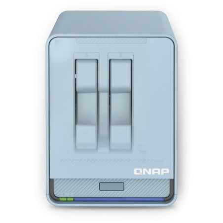 QNAP trojpásmový Wi-Fi SD-WAN Mesh AC2200 router/NAS - QMiroPlus-201W (2x SATA / 1x 2,5GbE / 4x GbE)