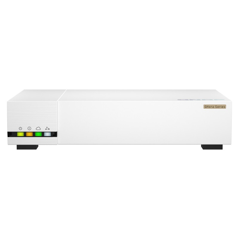 QNAP SD-WAN router QHora-322 (4-jadrový procesor, 4GB DDR4 RAM, 6x 2,5GbE, 3x 10GbE, 1x USB 3.2 Gen1)