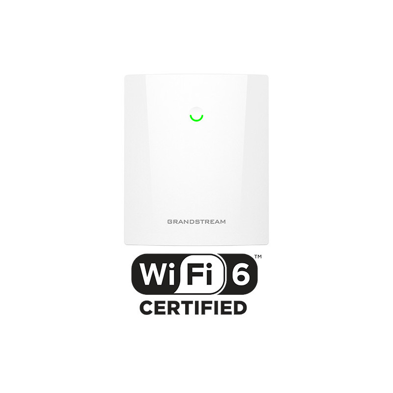 Grandstream GWN7660ELR vonkajší prístupový bod Wi-Fi 6, IP67, dosah 300 metrov, vstavaný controller