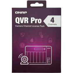 QNAP LIC-SW-QVRPRO-4CH-EI - QVR Pro licencie pre 4 ďalšie kamery