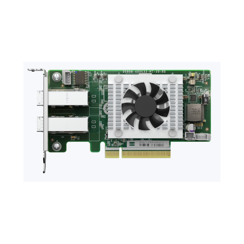 QNAP 2-port miniSAS HD hosť bus adaptér, Broadcom Tomcat SAS3408, PCIe 3.0 x 8 pre TL SAS JBOD