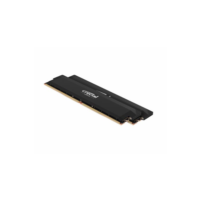 Crucial Pro/DDR5/32GB/6400MHz/CL38/2x16GB/Black