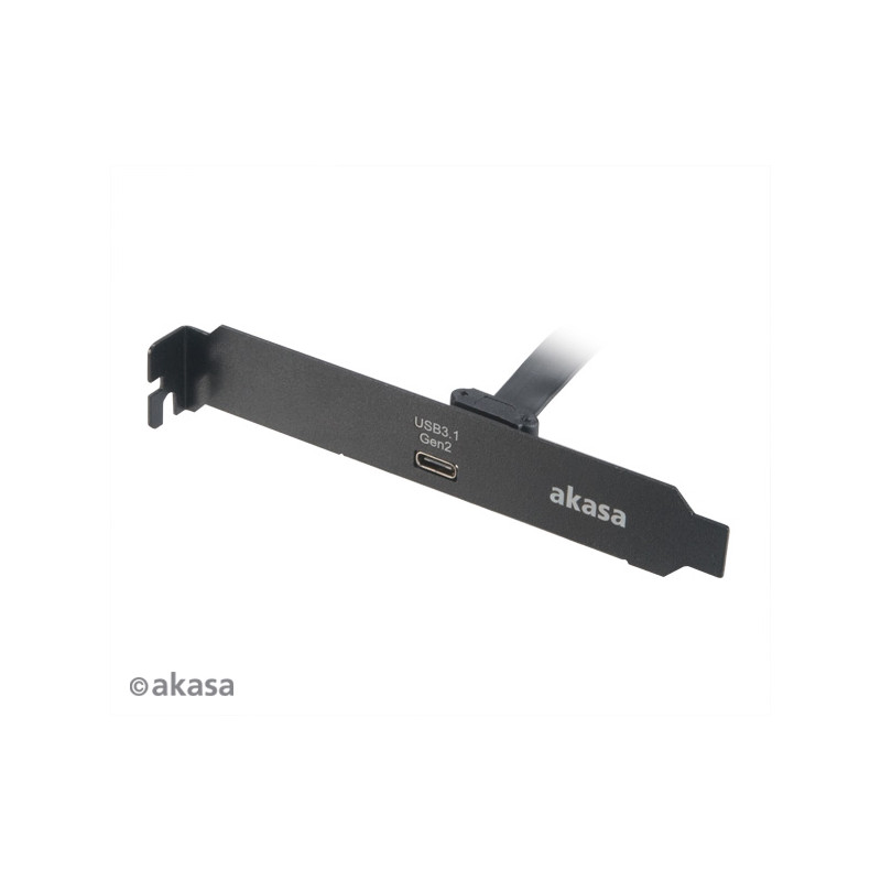 AKASA - USB 3.1 gen 2 Typ C PCI záslepka