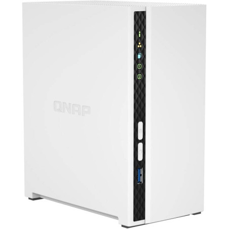 QNAP TS-233 (4core 2,0 GHz + NPU, 2GB DDR4 RAM, 2x SATA, 1x GbE, 1x USB 2.0, 1x USB 3.2)
