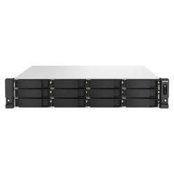 QNAP TS-h1887XU-RP-E2334-16G (Xeon 4,8GHz, ZFS, 16GB ECC RAM, 12x 3,5'' + 6x2,5'', 2x 2,5GbE, 2x10GbE)