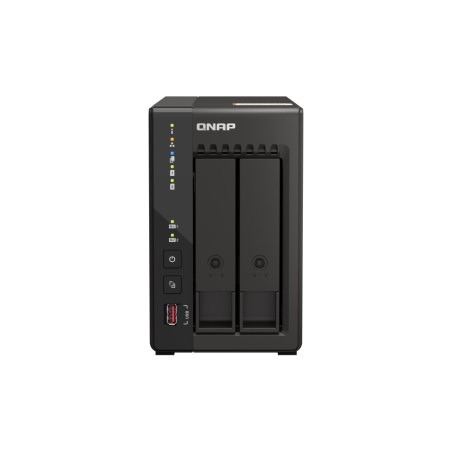 QNAP NVR QVP-21C (4core 2,6GHz, 8GB RAM, 2xSATA, 2x2,5GbE, 2xM.2 slot, 2xHDMI, kamery: 8 (max 16)