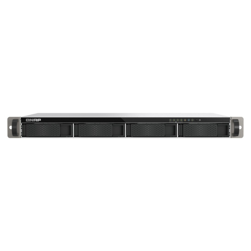QNAP TS-433eU (4core 2,0GHz, NPU / 4GB RAM / 4x SATA / 2x 2,5GbE / 2x USB 3.2 / malá hĺbka)
