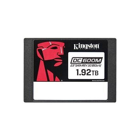 QNAP Kingston, SSD, DC600M, SATA III, 2.5-inch, 1,92TB, SEDC600M/1920G