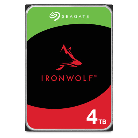 QNAP Seagate, HDD, IronWolf, SATA III, 3.5-inch, 4TB, ST4000VN006