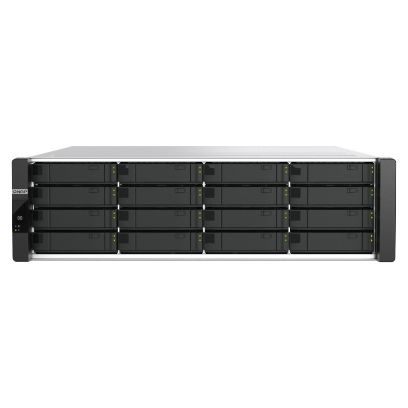 QNAP ES1686dc-R2-2142IT-128G (Duálny radič, 2x Xeon, 2x 64GB RAM, 16x 3,5'' SAS, 6x GbE, 8x 10Gb SFP+)
